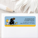 Search for stripped return address labels Comic strip