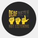 Search for hearing loss stickers Be kind