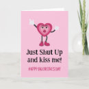 Search for shut up cards Humour