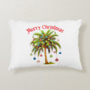 Search for christmas palm tree cushions Santa