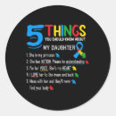 Search for autism daughter stickers Aspergers