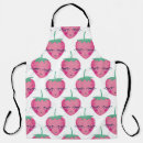 Search for strawberry pattern aprons Fun