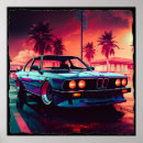 Search for neon car posters Synthwave
