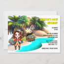 Search for treasure island invitations Pirate