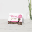 Search for animal print thank you cards Cheetah