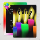 Search for many coloured invitations Colourful