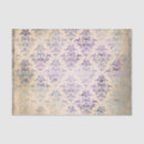 Search for purple damask tissue paper Distressed