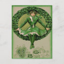 Search for harp of erin postcards Shamrock