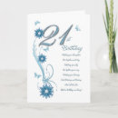 Search for elegant 21st birthday cards Stylish