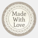 Search for lace doily stickers Burlap