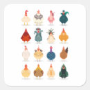 Search for chicken hen bird stickers Rooster