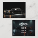 Search for tunes business cards Black