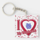 Search for cute boyfriend key rings Red