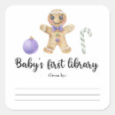 Search for gingerbread man stickers Winter baby shower