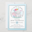 Search for watercolor elephant baby shower invitations Sweet
