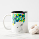 Search for watercolor bubbles mugs Cute