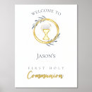 Search for first communion signs Gold