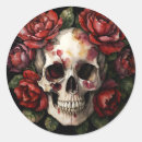Search for skull and roses stickers Creepy
