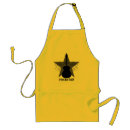 Search for black star aprons Starry