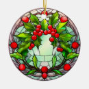 Search for holly wreath christmas tree decorations Winter