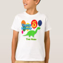 Search for 5th dinosaur birthday tshirts Animal