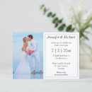 Search for elegant beach wedding invitations Classic