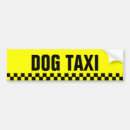 Search for taxis bumper stickers Dog