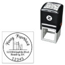 Search for reading book rubber stamps Librarian