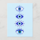 Search for hamsa postcards Blue