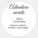Search for adventurers stickers The adventure begins
