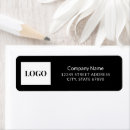 Search for company return address labels Stylish