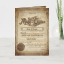 Search for marriage certificate vintage Document