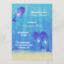 Search for blue dolphin invitations Underwater