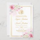 Search for muslim nikkah invitations Gold