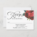 Search for red rose wedding rsvp cards Roses