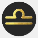 Search for gold libra stickers Zodiac