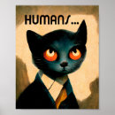 Search for funny cat drawings posters Humour
