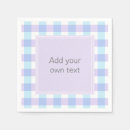 Search for gingham napkins Pattern