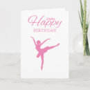 Search for ballerina birthday cards Graceful