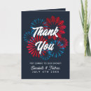 Search for patriotic thank you cards Fireworks