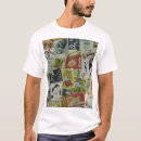 Search for vintage newspaper tshirts Background