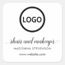 Search for monogram logo stickers Hair and makeup