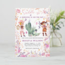 Search for western baby girl shower invitations Country