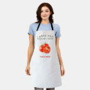 Search for funny vegetable aprons Red