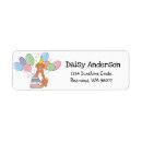 Search for duck return address labels Dog