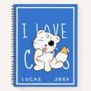 Search for cute kawaii cat notebooks Adorable