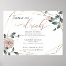 Search for bride and groom signature drinks Calligraphy