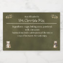 Search for christmas food labels Homemade