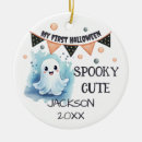 Search for babys first halloween christmas tree decorations Ghost