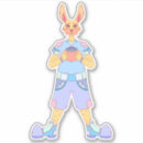 Search for rabbit illustration stickers Colourful